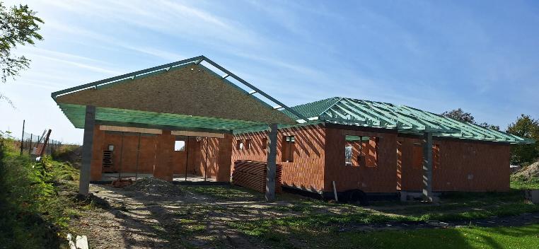 Projekt Šamorín - drevená konštrukcia 3