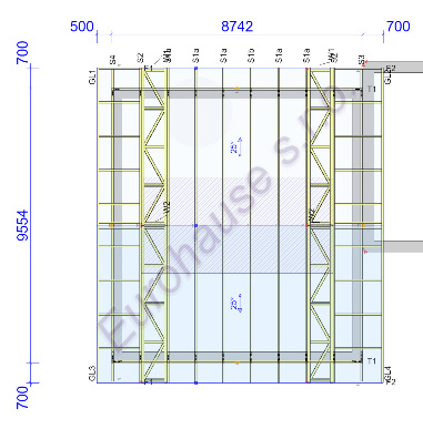Projekt Zvončín - drevená konštrukcia 1