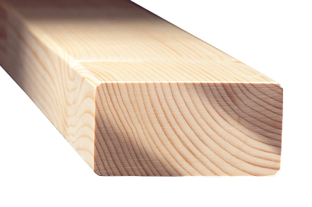 KVH drevo - štvorstranne hobľované profily