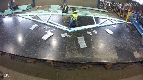 Portálový lis s maximálnym tlakom 500 kN