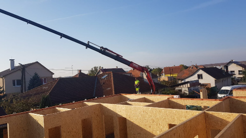 Montáž strešných konštrukcií